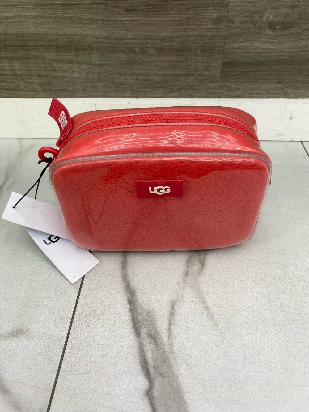 UGG W Janey II Clear Bag Red One Size